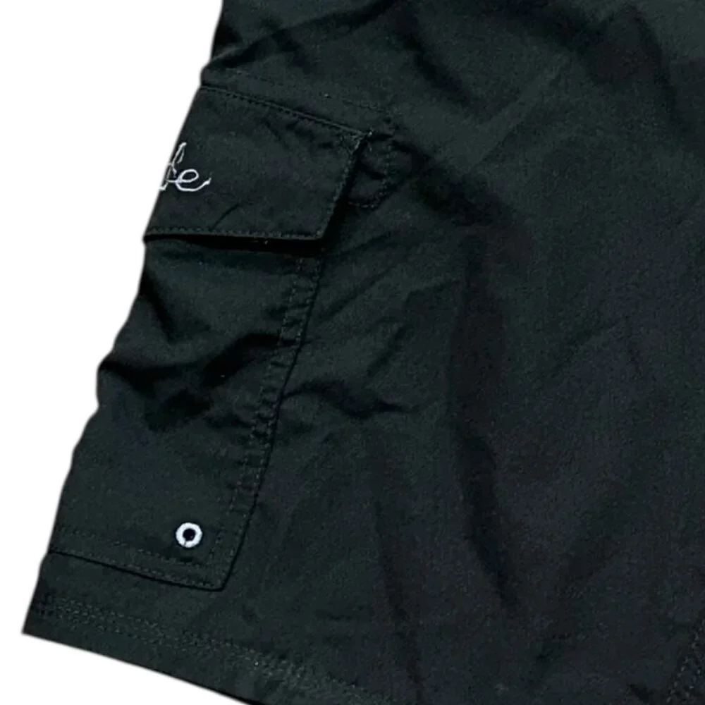 Salt Life SLX-QD Vapor Stretch Black Board Shorts‎ Swim Bathing Suit Size 30